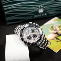 Đồng Hồ Nam Rolex Mặt 3D Chạy Full Kim Máy Nhật Siêu Bền Bảo Hành 12 tháng