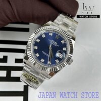 Đồng Hồ Nam Rolex Mặt Xanh Thiết Kế Sang Trọng Chống Nước Tốt Mẫu Mới 2024