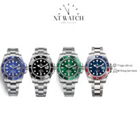 Đồng hồ nam Rolex Submariner M124060 mặt kính Mineral chống xước, thiết kế thể thao, dây thép đeo tay cao cấp