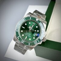 Đồng Hồ Nam ROLEXX SUBMARINE Dial Mặt Tròn Xanh Lá Siz 40mm Máy Cơ (Automatic) Dây Thép Không Gỉ Siz 40mm