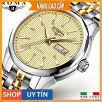 Đồng hồ Nam ROMA ITALY 9010 Kính tráng Sapphire – Dây CHARM đúc đặt đẳng cấp