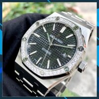 Đồng hồ Nam Royal Oak Stainless Steel Black Diamond 41mm Steel Automatic , Đồng hồ thật giá trị thật