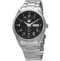 Đồng Hồ Nam Seiko 5 Automatic Black Dial Men's Watch SNKP21J1