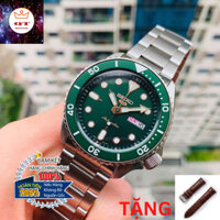 Đồng Hồ Nam SEIKO 5 Sport Automatic Green SRPD63K1 Chính Hãng Tặng Dây Da Cao Cấp