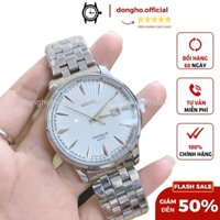 Đồng hồ nam Seiko chính hãng Đồng hồ nam chống nước dây kim loại có lịch ngày bảo hành 24 tháng hàng cao cấp