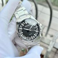 (ĐỒNG HỒ NAM) Seiko Classic Quartz Black Dial Men’s Watch SUR505P1 40mm
