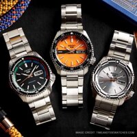 Đồng Hồ Nam Seiko Máy Pin Kim Trôi - Dây Thép Không Gỉ - Chống Nước 3atm - Mặt size 40mm