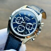 Đồng Hồ Nam Seiko Pin chronograph Dây Da