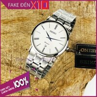 Đồng hồ nam Seiko premier SKP391 kính sapphire dây inox đúc