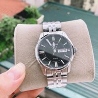 Đồng Hồ Nam Seiko Sapphire SK025 Mặt Trơn 2 lịch Máy Pin Nhật Chống xước Tuyệt Đối