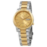 Đồng Hồ Nam SEIKO Series 5 Automatic Gold Dial Men's Watch SNK792K1