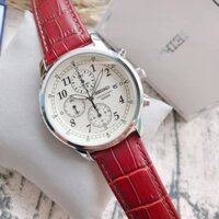 Đồng hồ nam Seiko SNDC31P1 tone nâu đỏ burgundy