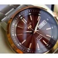 Đồng hồ nam Seiko SNKM90K1 - Máy Automatic - Kính Cứng - Vỏ dây thép không rỉ