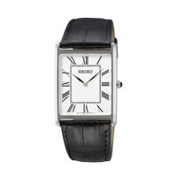 Đồng hồ Nam Seiko Tank Classic SWR049P1 Chính hãng, Quarzt Japan, Kính Sapphire chống trầy