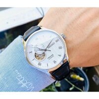 Đồng hồ - Nam - Seiko Presage Open Heart 2018 White Leather - SSA379J1