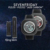 Đồng Hồ Nam Seven Friday Fullbox Tặng Kèm Dây Cao Su Mã 04, Máy Automatic , Size 47X47mm