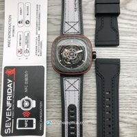 Đồng Hồ Nam SevenFriday P3C/09-A315 Carbon Black Dial Replica 1:1