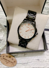 Đồng hồ  Nam SKMEI 9069 có lịch Tặng Combo TẨY DA CHẾT APPLE WHITE PELLING GEL BEAUSKIN chính hãng - Đen - Đen