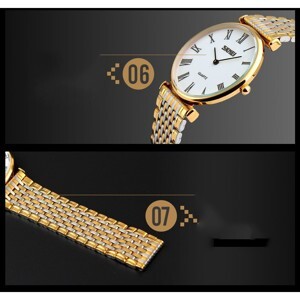 Đồng hồ nam SKMEI 9105 - dây thép không gỉ