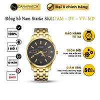 Đồng hồ Nam Starke SK027AM – DV – VV- MD máy Quartz Japan, kính sapphire, dây kim loại, chống nước, chính hãng