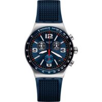 Đồng hồ Nam Swatch Irony YVS454 "Blue Grid"