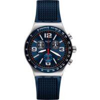 Đồng hồ Nam Swatch Irony YVS454 "Blue Grid"