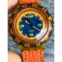 đồng hồ nam swatch swiss máy Thuỵ 🇨🇭🇨🇭🇨🇭mặt 40mm dây da