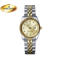 Đông Hồ Nam Swiss Guard Máy Seiko Nhật Bản Chống Nước 3ATM Mạ Vàng 24K Chống Trầy Xước