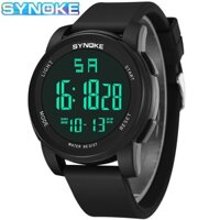 Đồng hồ nam SYNOKE Thời trang LED phát sáng không thấm nước Đồng hồ thể thao ngoài trời kỹ thuật số