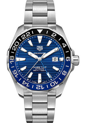 Đồng hồ nam TAG Heuer Aquaracer GMT WAY201T.BA0927 Watch 43mm