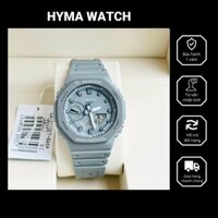 Đồng hồ Nam thể thao Casio G-Shock GA2110ET - 8A Dây nhựa xám Size 45mm chống nước 200M Bảo hành 2 năm Hyma watch