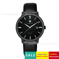 Đồng hồ nam thể thao thời trang 2025 WWOOR Grip Love 8826, dây da, đồng hồ lịch, đồng hồ quartz nam, chống nước, đồng hồ nam doanh nhân GDCK