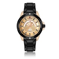 Đồng hồ nam thép không gỉ thời trang NAVIFORCE Chống nước 3ATM Relogio -Màu Hoa hồng vàng