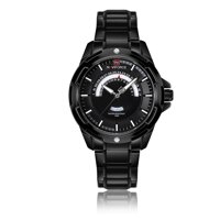 Đồng hồ nam thép không gỉ thời trang NAVIFORCE Chống nước 3ATM Relogio -Màu Đen trắng