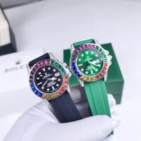 Đồng hồ nam thời trang Dây đeo silicon Đồng hồ đeo tay thạch anh chống nước phát sáng