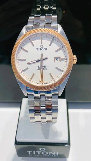 Đồng hồ nam Thụy Sĩ Titoni 878 SRG-606