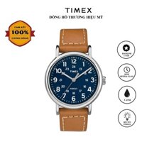 Đồng hồ Nam Timex Weekender 40mm - TW2R42500 Dây Da - Chính Hãng