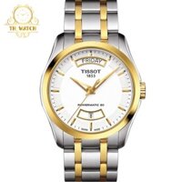 Đồng hồ Nam Tissot 1853 cơ tự động Powermatic 80, dây thép không gỉ, kính shapphire T035.407.22.011.01