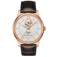 Đồng hồ nam Tissot – 40mm – Cơ – Tradition Open Heart T063.907.36.038.00 (T0639073603800)