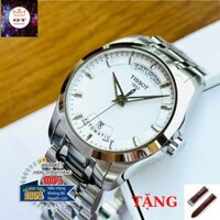 Đồng Hồ Nam Tis.sot Couturier DayDate White -T035.407.11.031.00 Chính Hãng Tặng Kèm Dây Da Cao Cấp