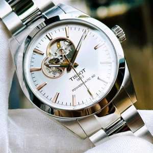 Đồng hồ nam Tissot Gentleman Powermatic 80 Open Heart T127.407.11.031.01