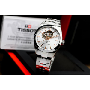 Đồng hồ nam Tissot Gentleman Powermatic 80 Open Heart T127.407.11.031.01