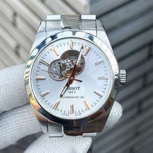 Đồng hồ nam Tissot Gentleman Powermatic 80 Open Heart T127.407.11.031.01