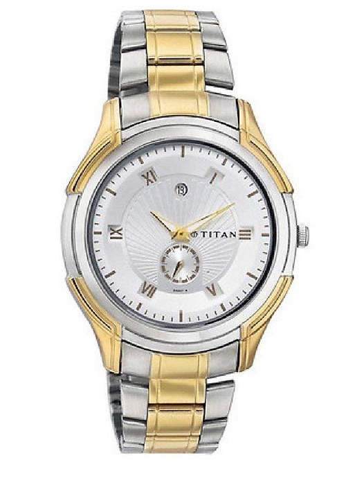 Đồng hồ nam Titan 1558BM02 - dây kim loại