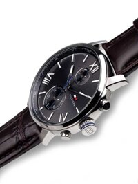 Đồng Hồ Nam Tommy Hilfiger Dây Da Nâu 1791309 44mm Chính Hãng