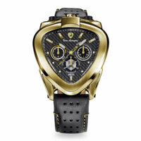 Đồng Hồ Nam Tonino Lamborghini Spyder 12 H Chronograph Steel T20CH-B Màu Đen Vàng
