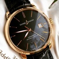 Đồng hồ Nam Ulysse Nardin Classico 40mm 8156-111-2/92 vàng hồng đúc 18k