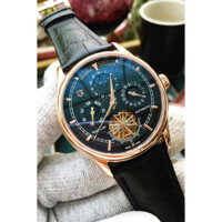 Đồng Hồ Nam vacheron. c0nstantin Sapphire VA65 Case 40mm Viền trơn DÂY DA Máy Cơ Automatic Nhật