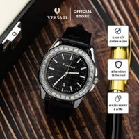 Đồng hồ nam Versati chính hãng, đồng hồ nam sang trọng kèm dây da lịch lãm - M104