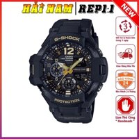 Đồng hồ nam G-Shock.GA-1100GB-1A.Mặt 51mm,dây cao su,hiển thị kép,la bàn,đo nhiệt độ.